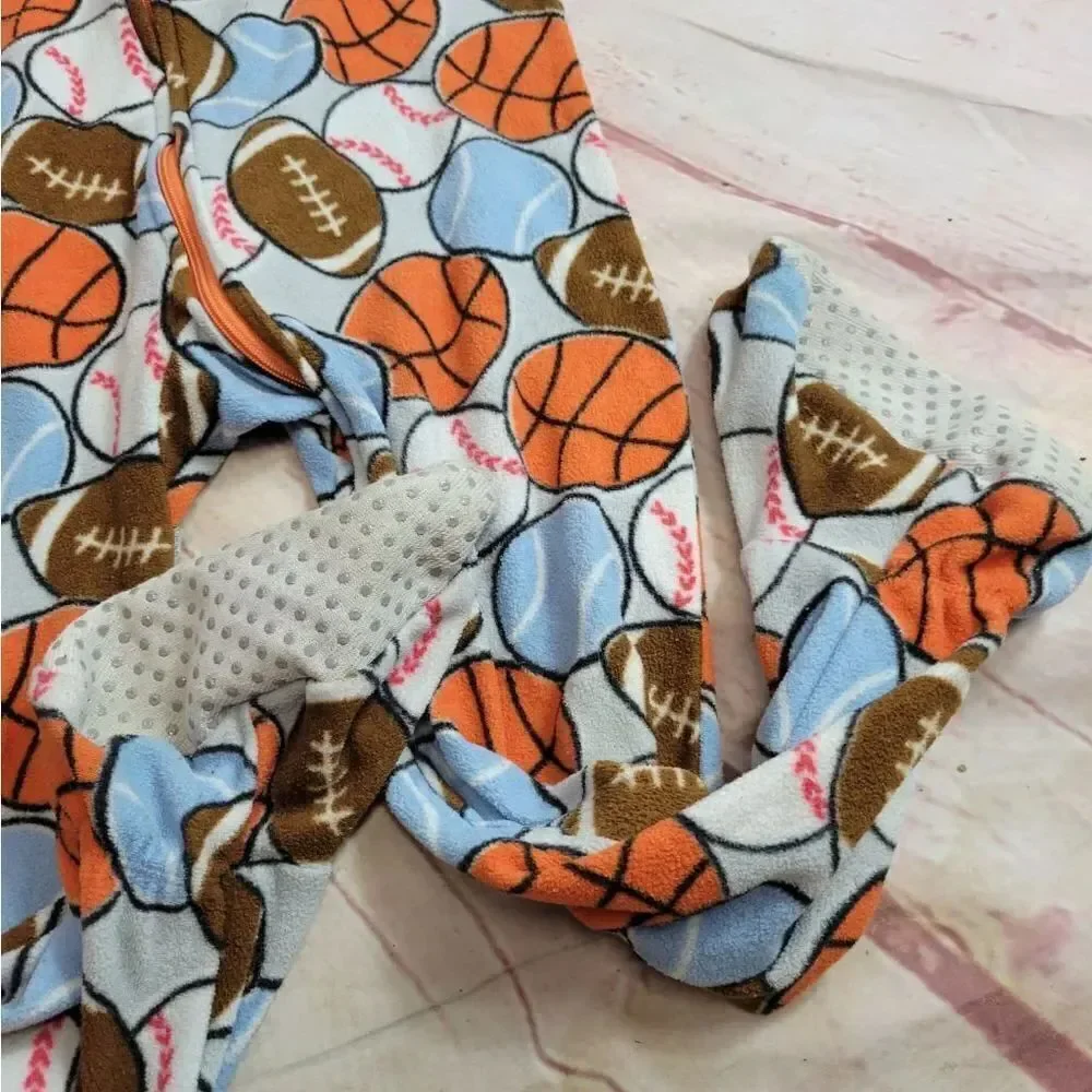 Children's Place sports footed pajama 4T